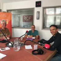 Roger Simonet, François Delorme et Jean-Marc Razafindrazary