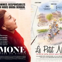 Affiche du film : “Simone le voyage du siècle” et “Le petit Nicolas - Qu’est-ce qu’on attend pour être heureux ?” 