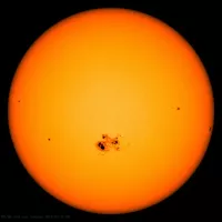 NASA's SDO Observes Largest Sunspot of the Solar Cycle (2014) - CC BY 2.0 NASA Goddard Space Flight Center from Greenbelt, MD, USA