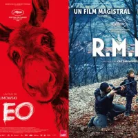 ©Affiche du film "EO" ; affiche du film "R.M.N."