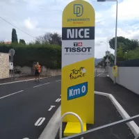 Le grand départ du Tour à Nice en 2020 - Archive RCF