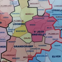 Les secteurs de Grand-Champ, Locminé et Saint Jean Brévelay