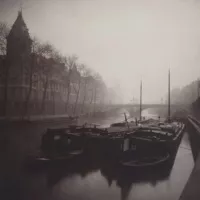 Les quais en hiver, brouillard, Paris (Musée Carnavalet)