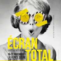 Le visuel de la vingtième édition du festival Ecran Total