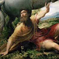 La Conversion de saint Paul de Parmigianino (1528), musée d'Histoire de l'art de Vienne ©wikimediacommons