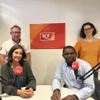  Mathilde Hautot,  Fréderic Hallonet, Lucie Baudoin et Peguy NDODJANG NGANTCHOU