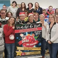 Les bénévoles de l'association des parents d'élèves de l'école Saint-Joseph d'Elven ne manquent pas d'idées pour animer le marché de Noël