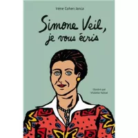 1ère de couverture "Simone, je vous écris" de l'auteur Irène Cohen-Janca