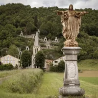 Statue du Christ en Ariège, France ©Arnaud Chochon / Hans Lucas