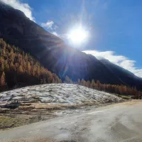 La perte de neige stockée est estimée à 17%, à la suite de l'été. ©Laurent Vidal