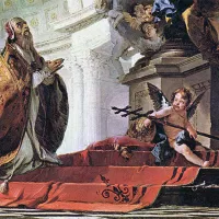 Vision de la Trinité du pape Clément, toile de Giambattista Tiepolo, v. 1730 ©Wikimédia commons