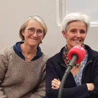 De gauche à droite : Clotilde Bénet et Fabienne de Germay ©RCF Haute-Normandie