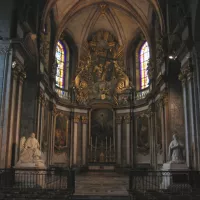 Cathédrale Saint Jean a Besançon - L'abside dit du Saint-Suaire © Arnaud 25