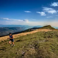 Trail au Grand Colombier © Conseil départemental de l'Ain