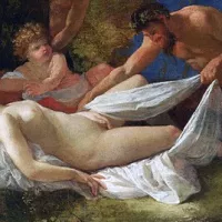 Vénus épiée par deux satyres (Londres, The National Gallery)