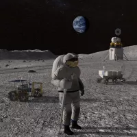 vue d'artiste - © NASA Moon to Mars via Wikimedia Commons