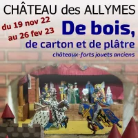 affiche exposition château des Allymes