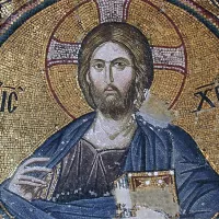 Mosaïque du Christ pantocrator de l'église Saint-Sauveur-in-Chora à Istanbul ©Wikimédia commons