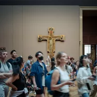 Qui est Jésus ? Cette question que nous pouvons tous nous poser aujourd'hui a été celle de l'un des plus grands prophètes de l'Ancien Testament (Photo musée du Louvre, le 1/07/2022 ©Herve Chatel / Hans Lucas)