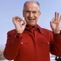 ©  Wikimedia Commons. Louis de Funès dans L'Homme orchestre, de Serge Korber en 1970.