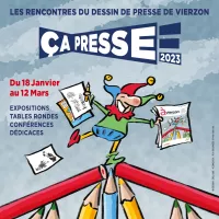 Les rencontres du dessin de presse à Vierzon jusqu'au 12 mars © Iconovox.