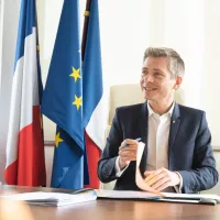 Gil Avérous de nombreux projets en 2023 pour la ville et l'agglomération. ©Facebook Gil Avérous