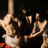 Caravage, La Flagellation du Christ à la colonne, vers 1607 © Réunion des Musées Métropolitains Rouen Normandie, Musée des Beaux-Arts