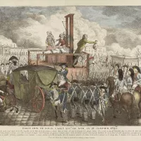 L'exécution de Louis XVI, gravure anonyme, Paris, musée Carnavalet / Wikipedia Commons