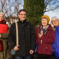 Françoise Epailly - Alain Vurpillat - Marie Agnés Ponçot - Elisabeth Maitre © RCF Jura Francois Ducoloner