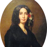 Portrait de George Sand. © Wikipedia.