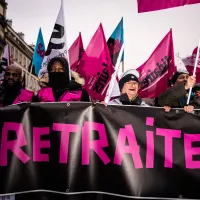 © Xose Bouzas / Hans Lucas. Manifestation, grève contre la reforme des retraite