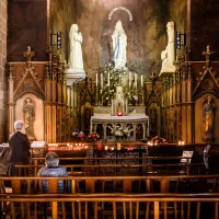 "Ce sont des dizaines de milliards qu’il va falloir mettre dans le patrimoine", a prévenu Roselyne Bachelot sur France 5 (Photo : cathédrale Saint-Jean de Perpignan, le 17/11/2020 ©Jean-Christophe Milhet / Hans Lucas)