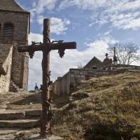 Église du Chastel, commune de Saint-Floret, France, le 13/02/2022 ©Thibaut Durand / Hans Lucas