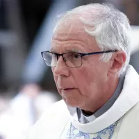 Mgr Antoine Hérouard  à Lourdes le 12/08/2019 ©Laurent Ferriere / Hans Lucas