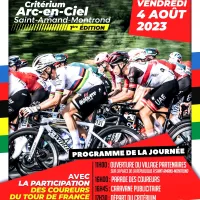 Un critérium "Arc-en-Ciel" à Saint-Amand-Montrond après le Tour de France.