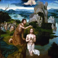 Joachim Patinier, Baptême du Christ ©Wikimédia commons