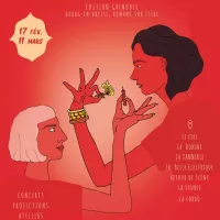 Flyer du festival Les Femmes S'en Mêlent