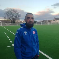 Davy Merabti, le coach du Vierzon FC © RCF - Guillaume Martin-Deguéret.