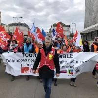 Henri Lalouette, secrétaire départemental du syndicat FO