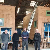 Les tiny-houses Ty Rodoù à Landeleau @ Christophe Pluchon, RCF 2023