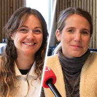 Anna Deloison (à gauche), Jeanne Anaf - © RCF Lyon