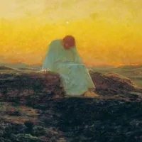 Le Christ au désert (Rivière, 1898) ©Wikimédia commons