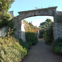 Le jardin du Lazaret sur l'ïle Tatihou ©RCF Manche