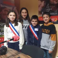 Nino, Thya, Anna et Augustin ©RCF 2023