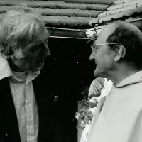 Jean Vanier avec son père spirituel, le dominicain Thomas Philippe ©L'Arche