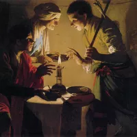 Hendrick ter Brugghen, Esau vend son droit d'aînesse ©Wikimédia commons