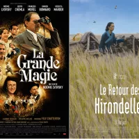 Affiche de “La grande magie” de Noémie Lvovsky et “Le retour des hirondelles” de Li Rui-Jin.