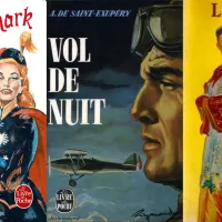 "Kœnigsmark", de Pierre Benoit, "Les Clés du royaume", d'A.J. Cronin, et "Vol de nuit", d'Antoine de Saint-Exupéry : les trois premiers numéros parus dans la collection Le Livre de Poche