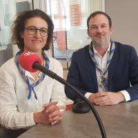 Pauline Clédat et Emeric Sylvestre ©RCF Haute-Normandie