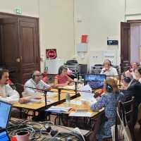 © Le "studio" pour la Messe d'installation de Mgr Yves Le Saux, nouvel évêque d'Annecy